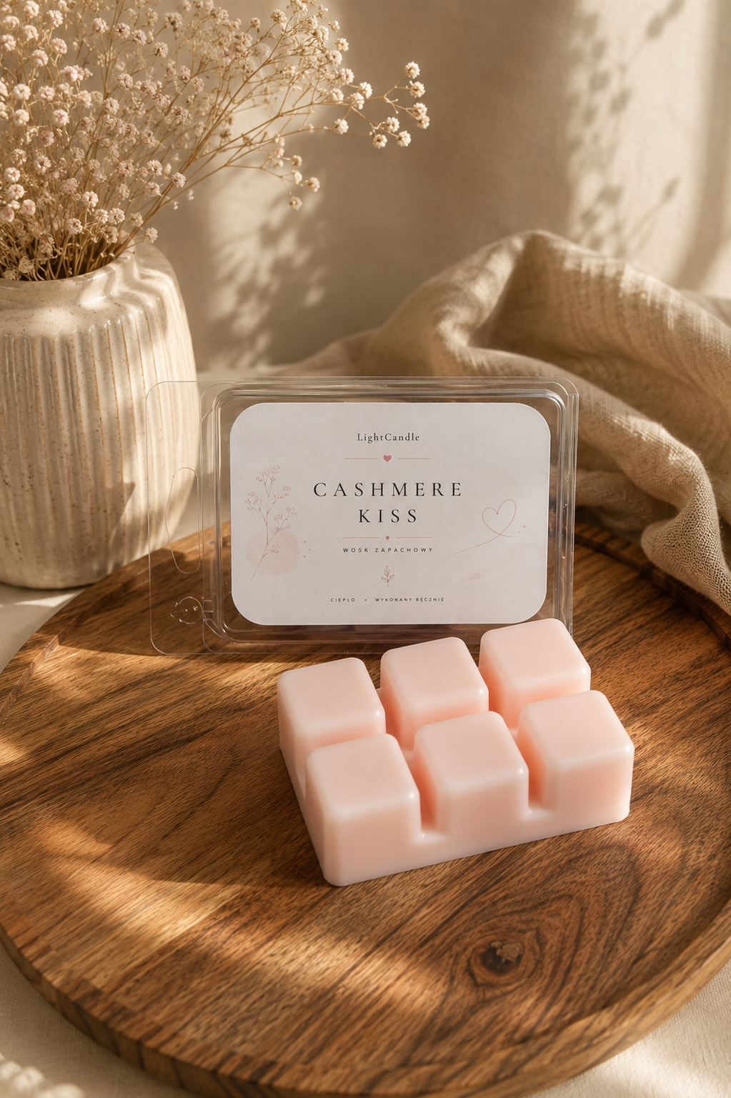 Wosk do kominka - Cashmere Kiss - miniatura
