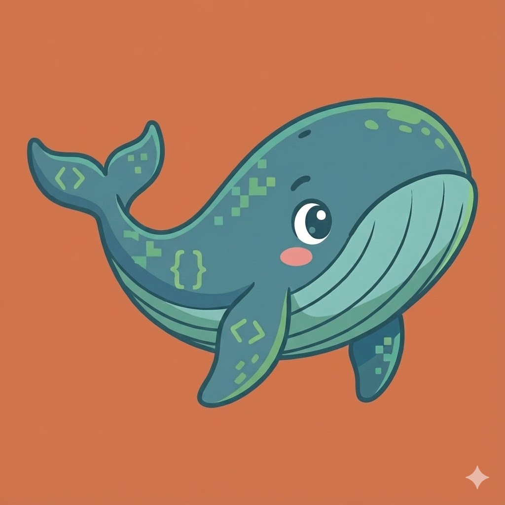 Maskotka WhaleCode